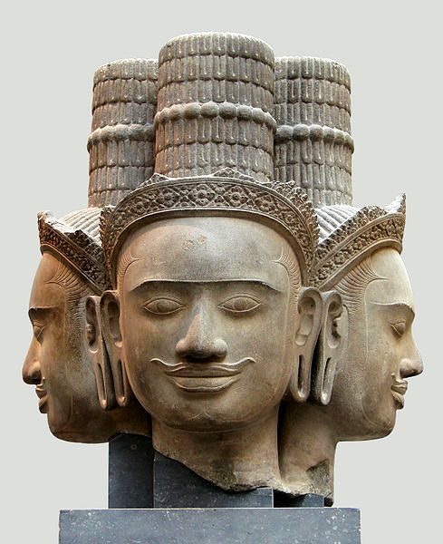 Les quatre ttes de Brahma ou Brahman 